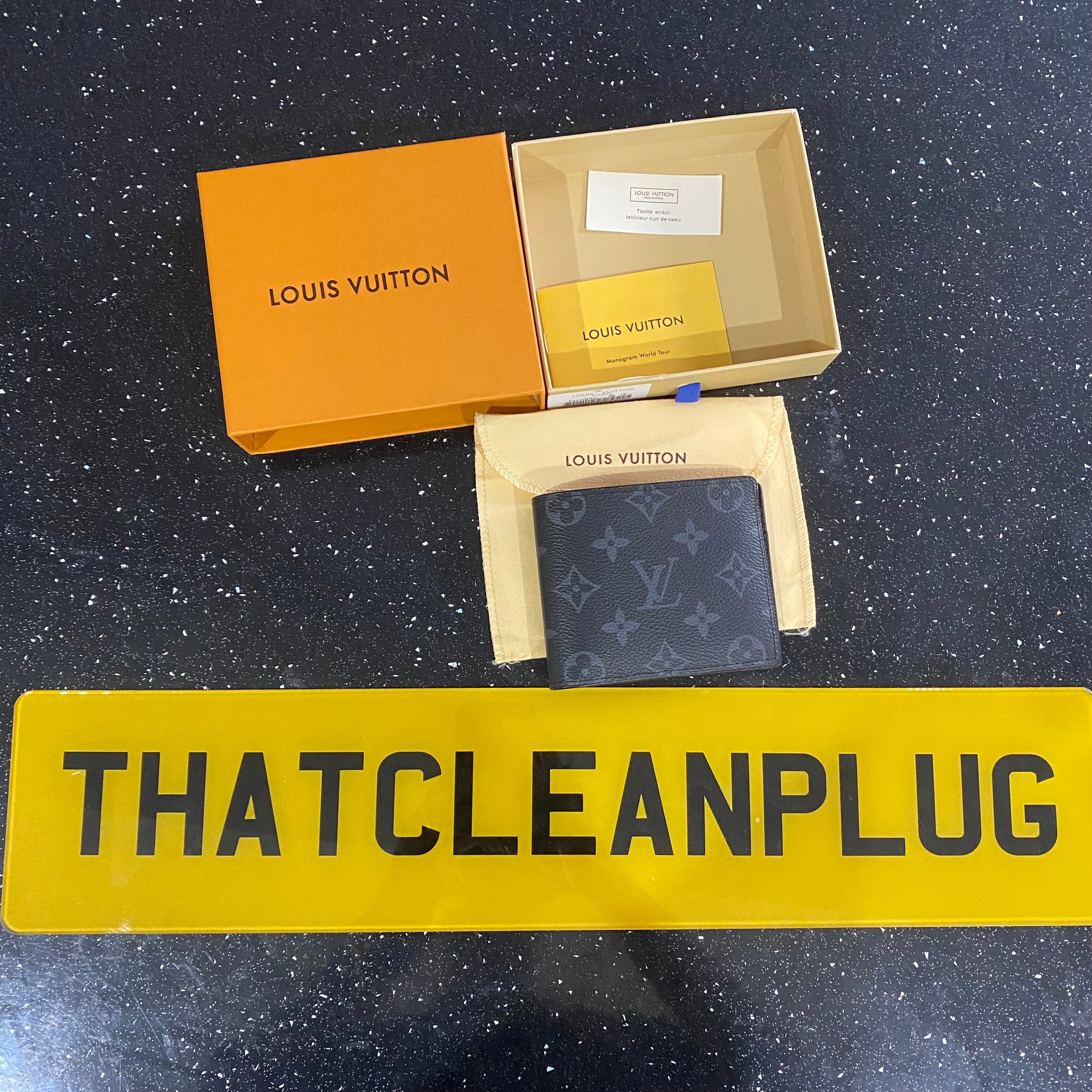 Black Wallet with box