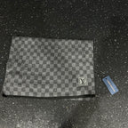 Black Chequrred Scarf