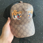 Beige Tiger Cap