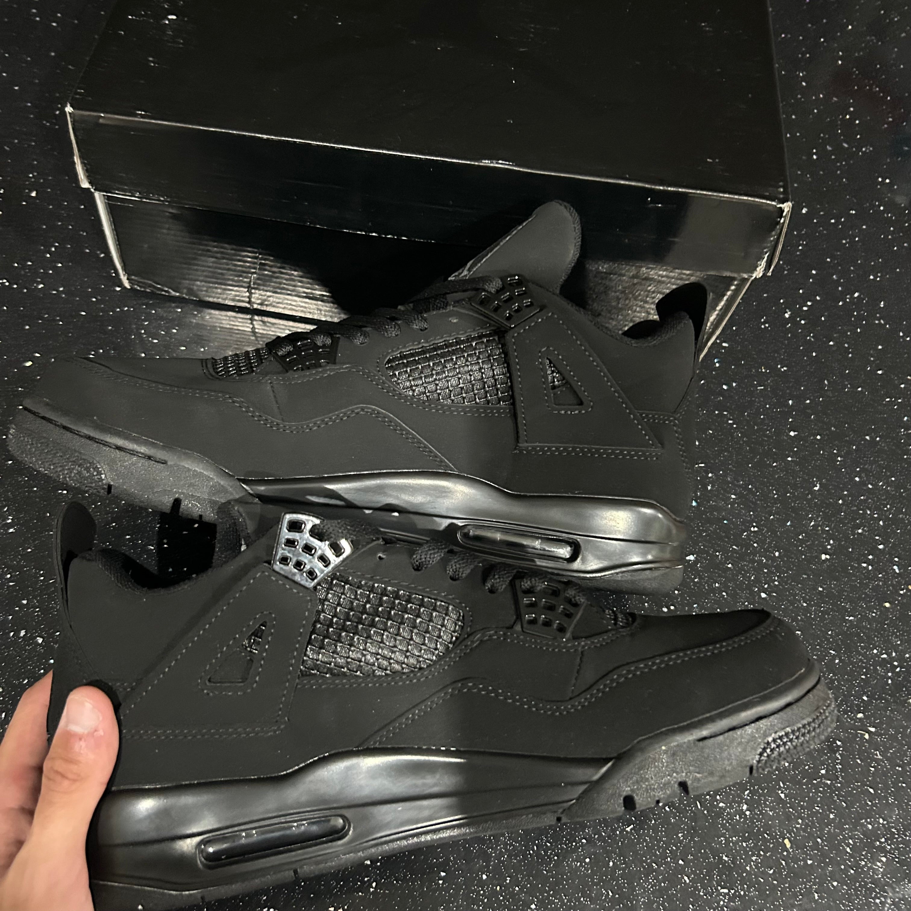 Black Caps Trainers with box