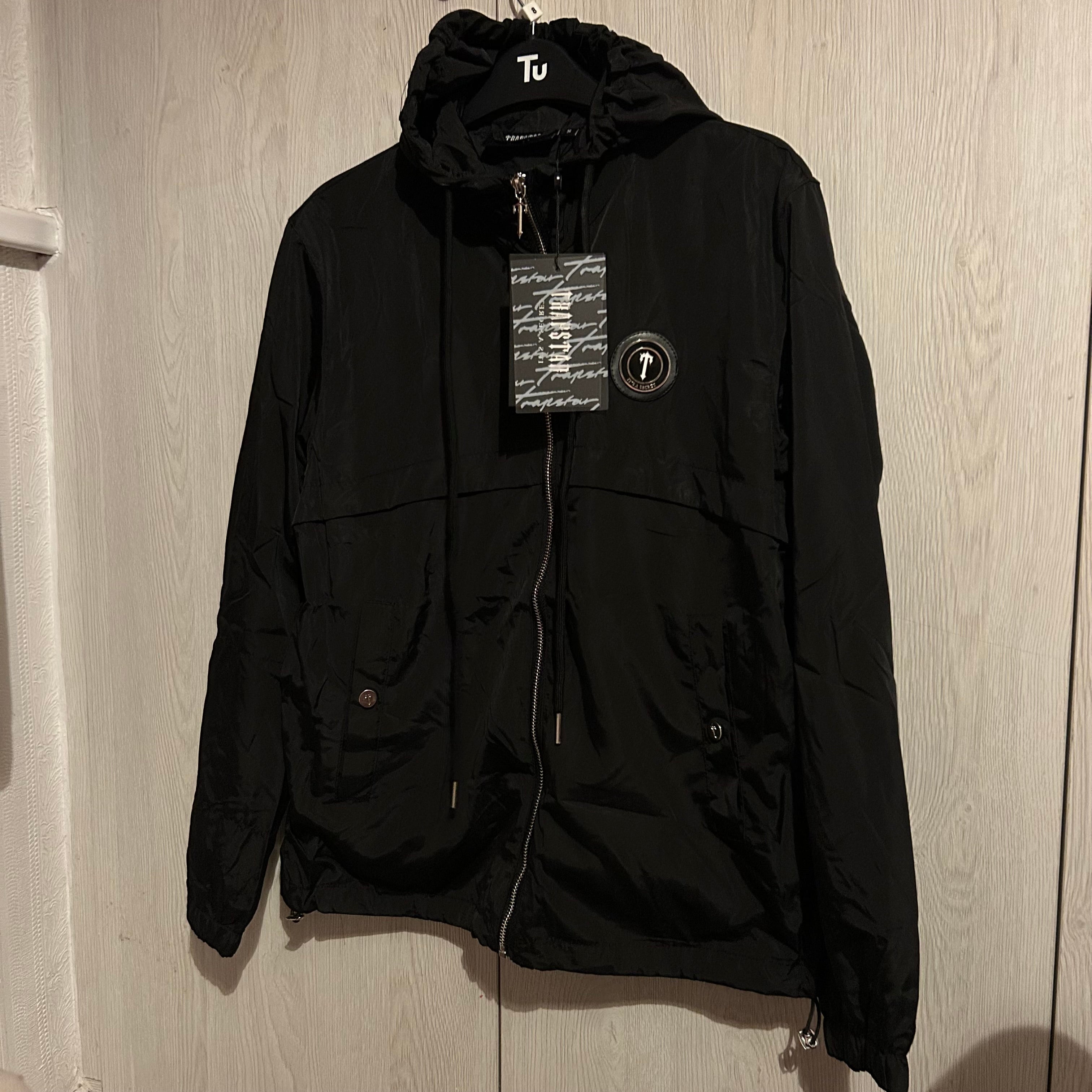 Black T Windbreaker