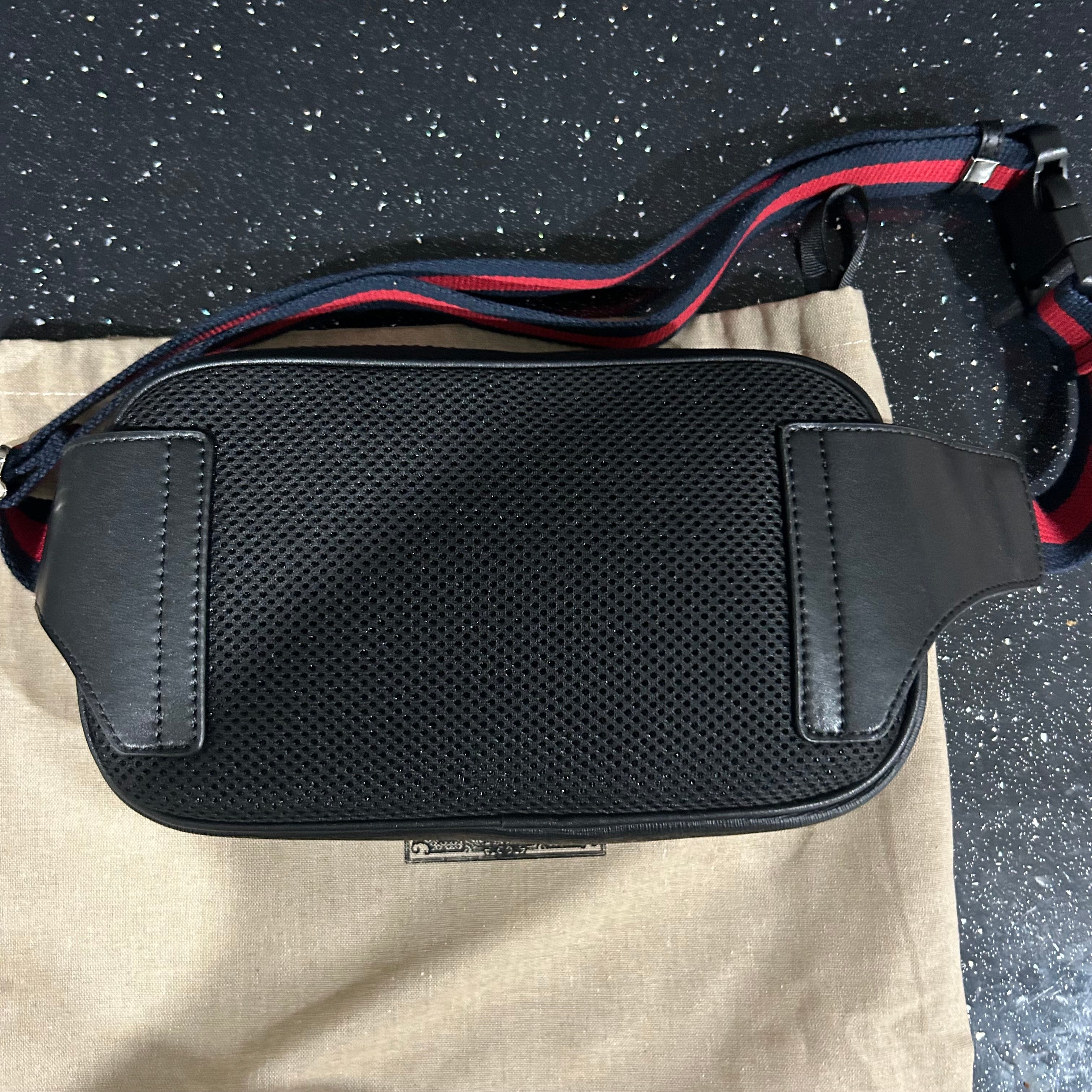 Black Belt Bag with dust bag