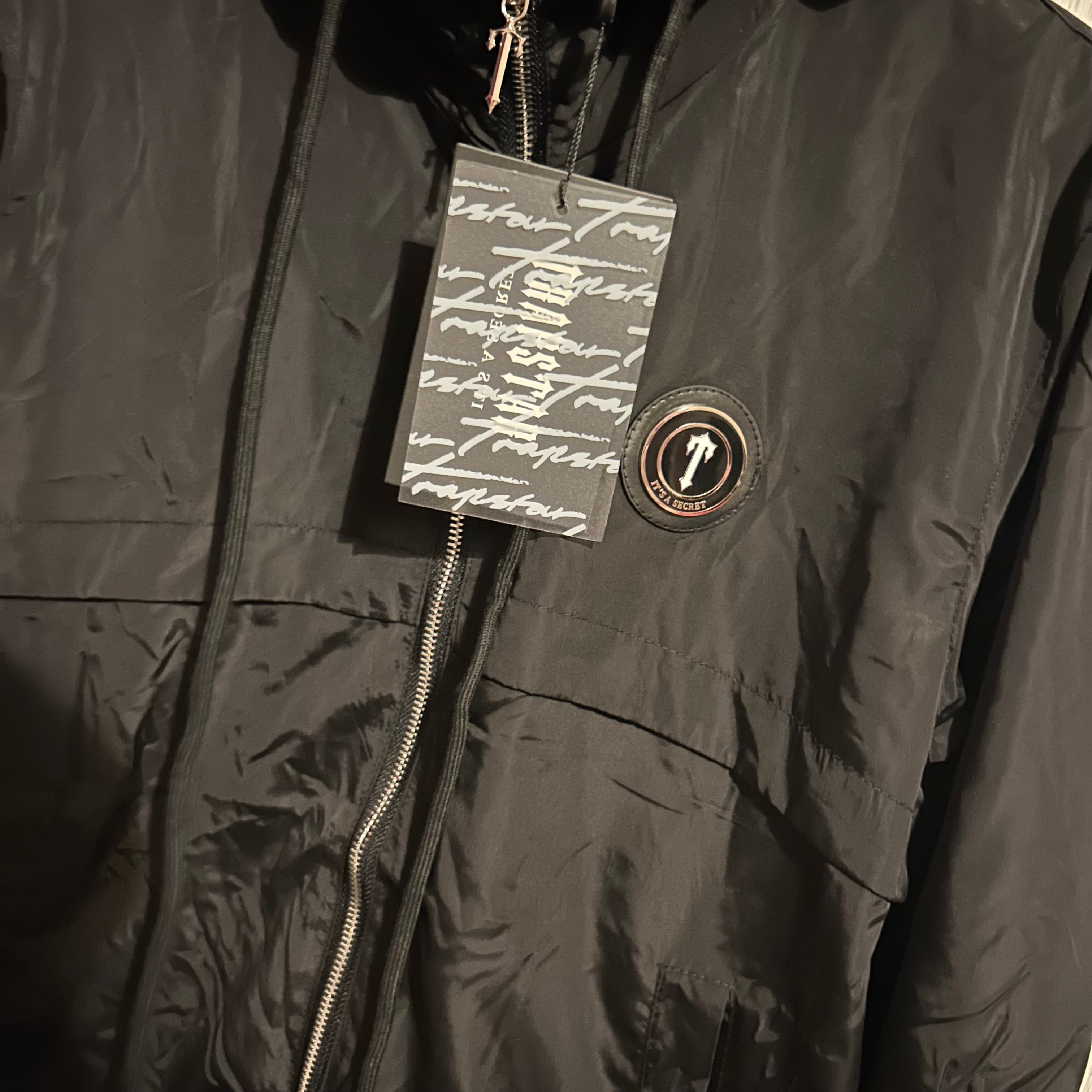 Black T Windbreaker