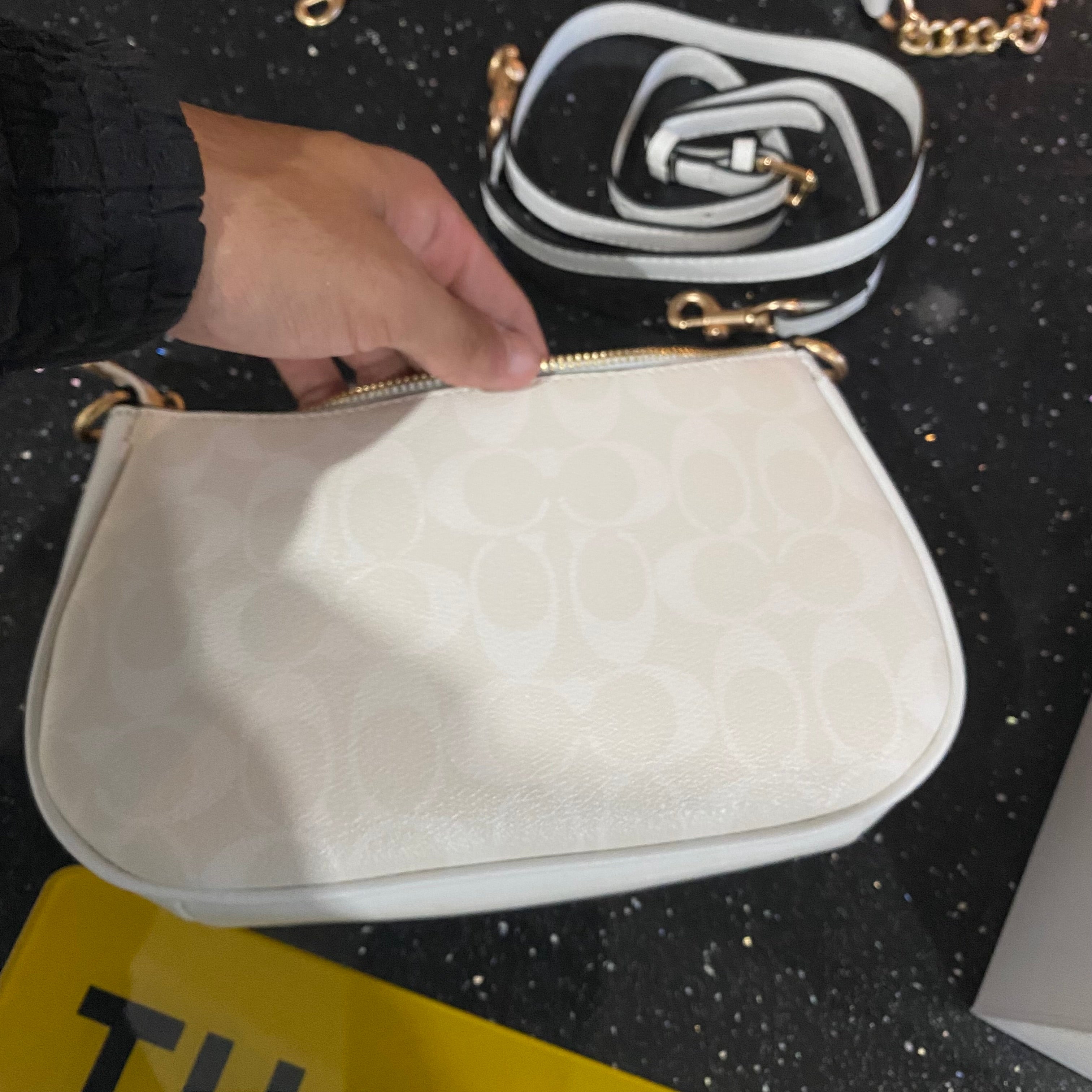 White Female Bag