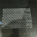 Black Chequrred Scarf