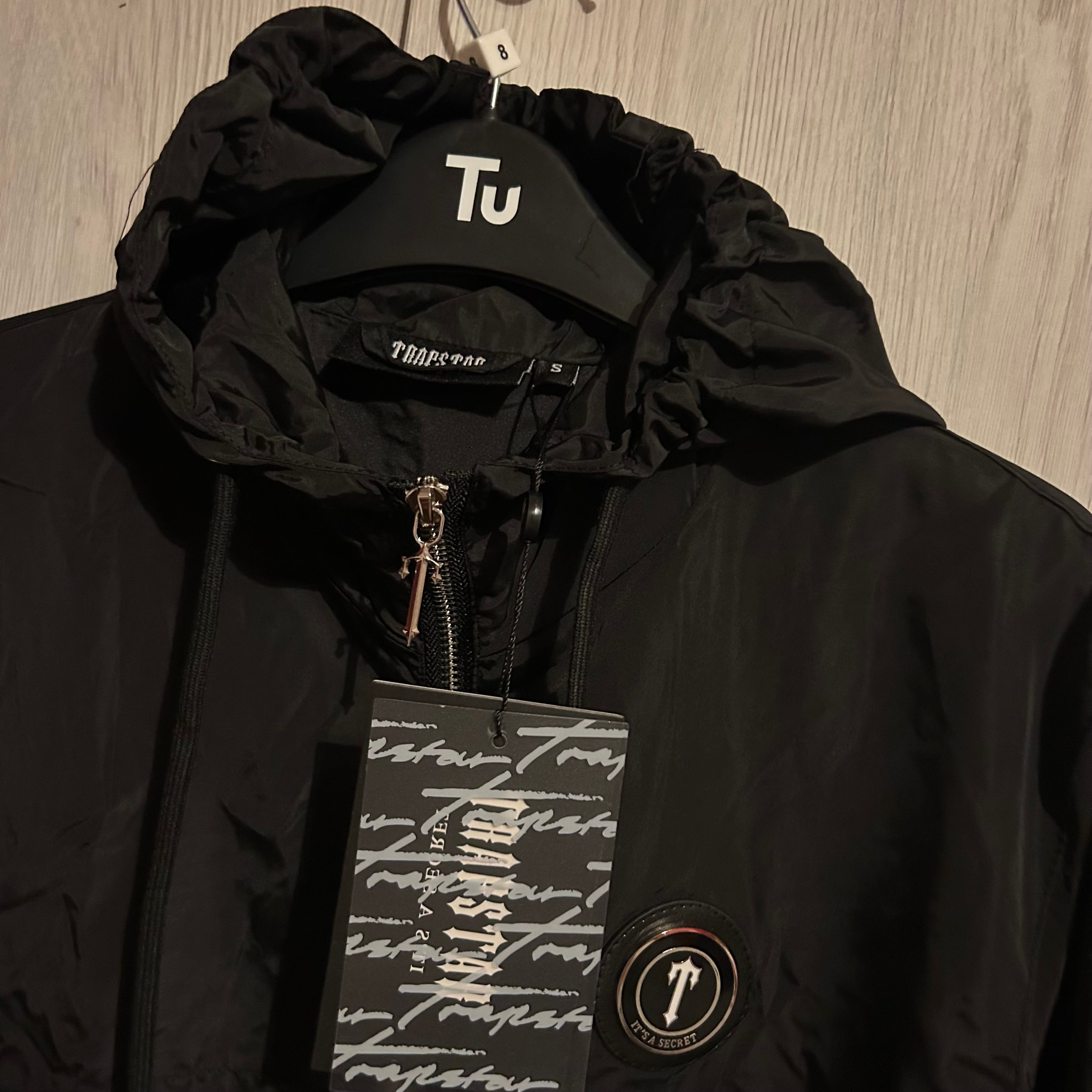 Black T Windbreaker